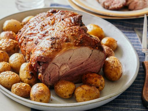 HerbRoasted Lamb Recipe Ina Garten Food Network