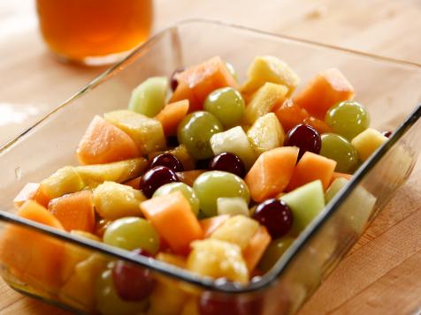Fruit Salad with Spiced Honey and Thyme