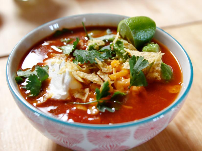 Slow Cooker Mexican Chicken Soup Recipe Ree Drummond Food Network