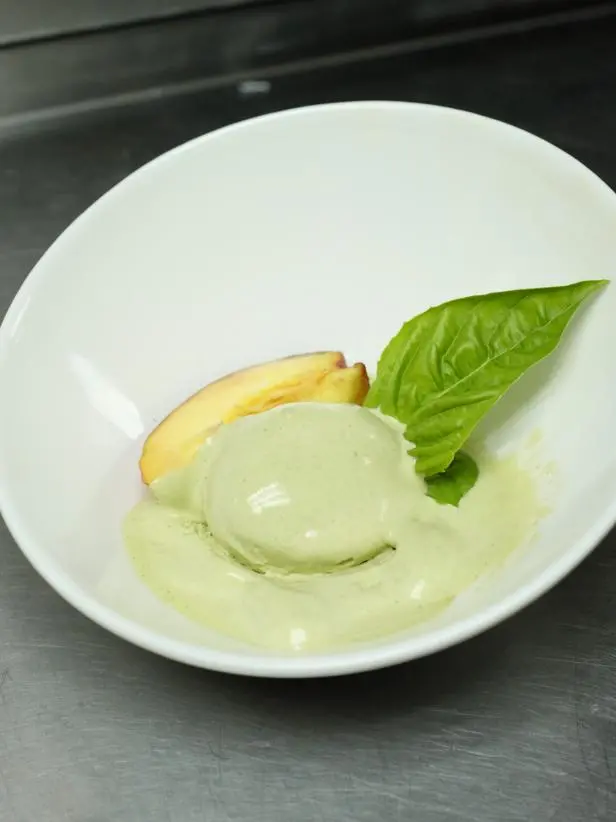 Basil Ice Cream Recipe | Tyler Florence | Food Network