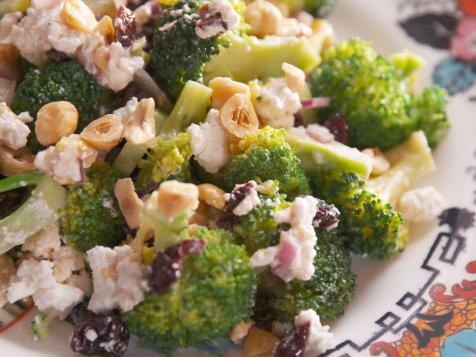 Broccoli Salad with Goat Cheese