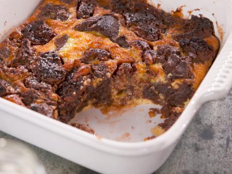 Ultimate Brownie Bread Pudding with Coconut Chunks