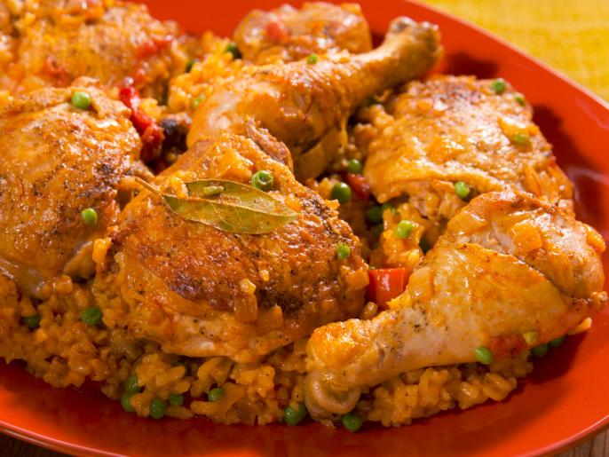 Arroz Con Pollo Rice With Chicken Recipe Nancy Fuller Food Network 