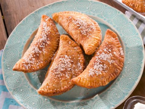 Rustic Cinnamon and Sugar Hand Pies with Raspberry-Cream Cheese Filling