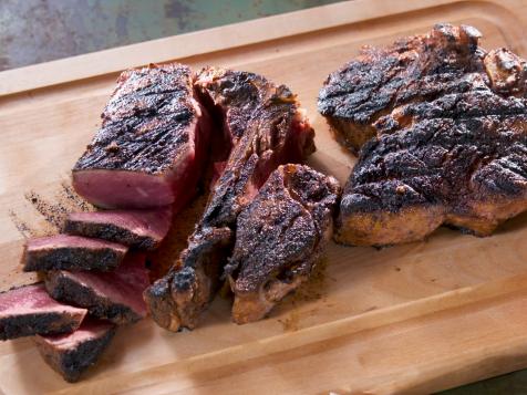 Perfect Porterhouse Steak with Herb Butter