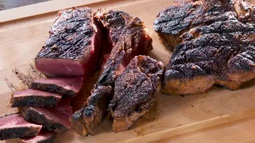 Perfect Porterhouse Steak with Herb Butter