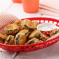 Food Network Kitchen’s Ranch Zucchini Fries for Summer Slow Cooker/Zucchini Fries/Picnic Brick-Pressed Sandwiches , as seen on Food Network.