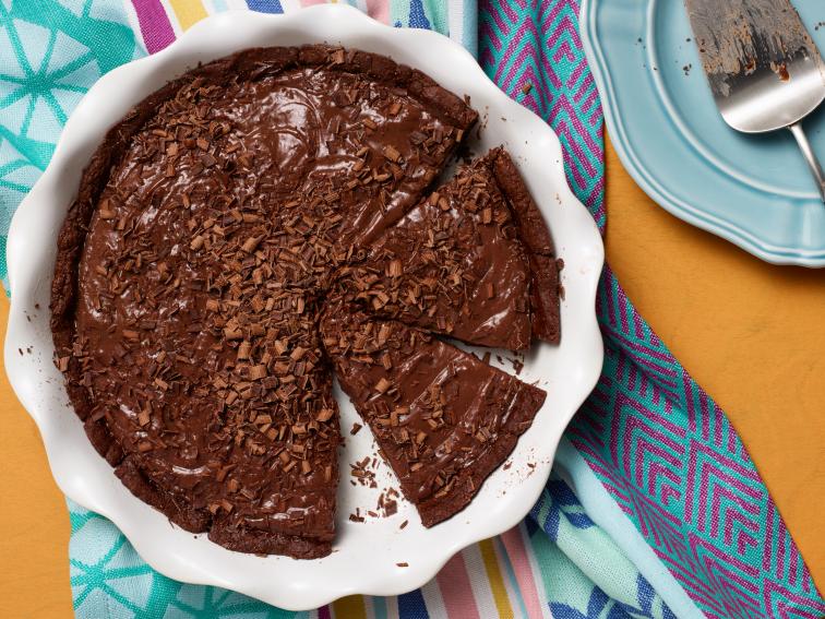 Milk Chocolate Pudding Pie with Brownie Crust Recipe Food Network