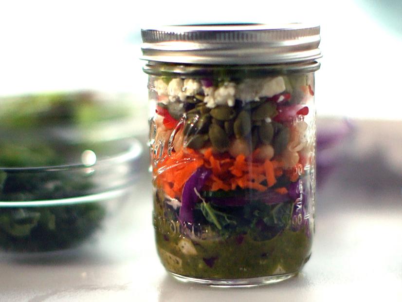 Eddie Jackson S Mason Jar Salad And Salad Dressing Recipe Eddie