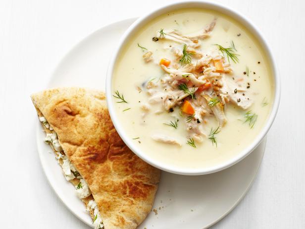 Greek Lemon Chicken Soup Recipe Food Network Kitchen Food Network