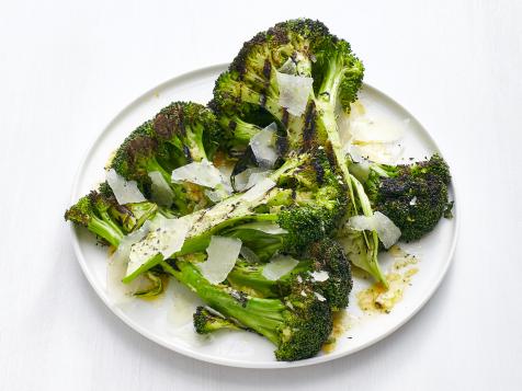 Lemony Grilled Broccoli