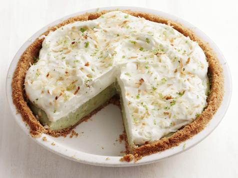 Basil-Mint Coconut Cream Pie