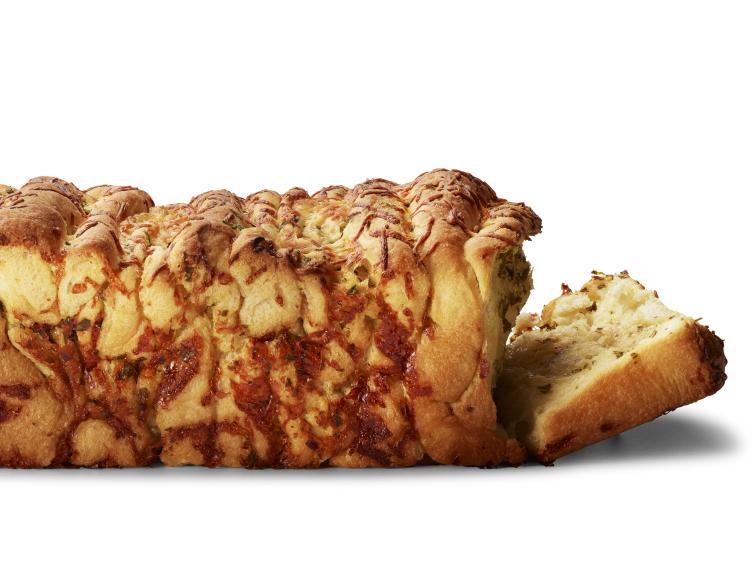 GarlicAsiago PullApart Bread Recipe Food Network Kitchen Food Network