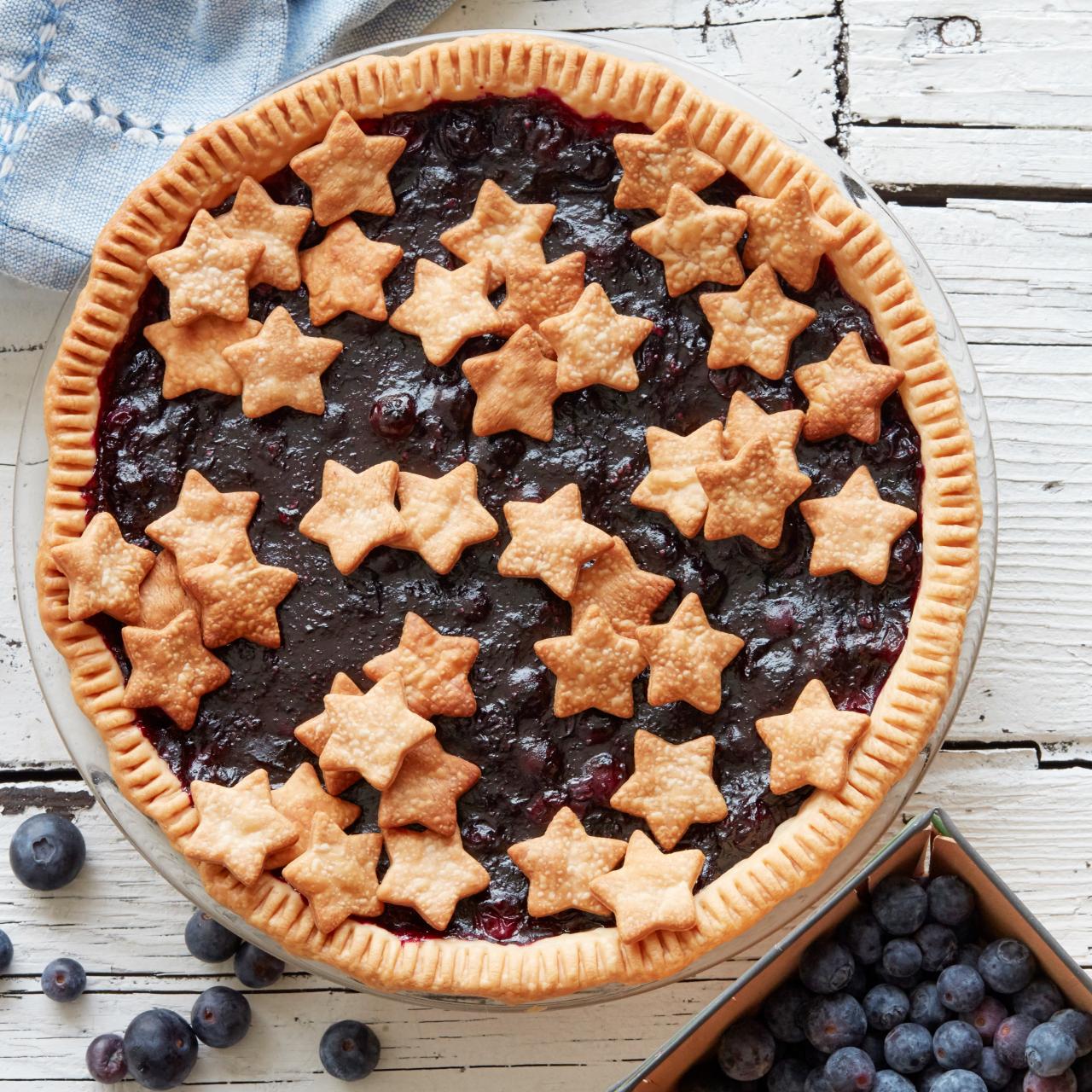 Honey-Balsamic-Blueberry Pie Recipe