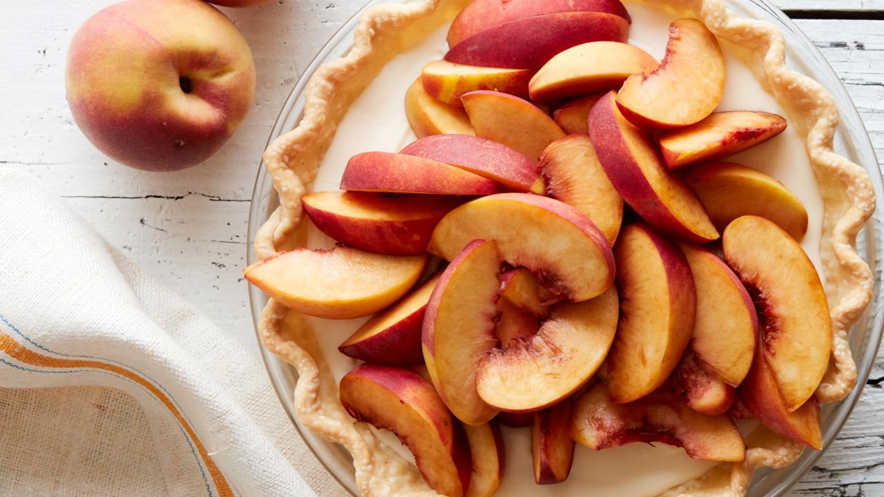 Peaches and Cream Pie