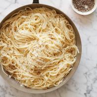 Food Network Kitchen’s OnePot Cacio e Pepe as seen on Food Network.