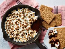 Food Network Kitchen's S'Mores Dessert Dip, as seen on Food Network.