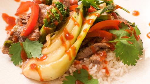 Flank steak outlet stir fry