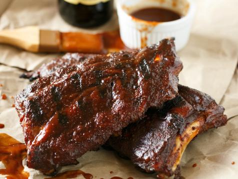 Beer-B-Q Ribs for Two