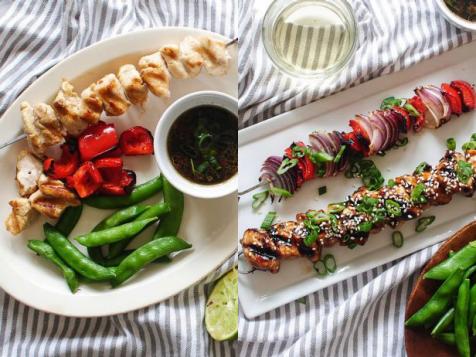 One Recipe, Two Meals: Chicken Kebabs