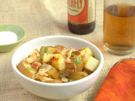 Slow-Cooker Cabbage, Potatoes and Bacon