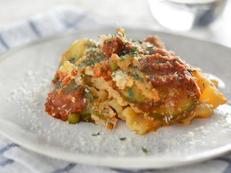 Slow-Cooker Vegetable Lasagna