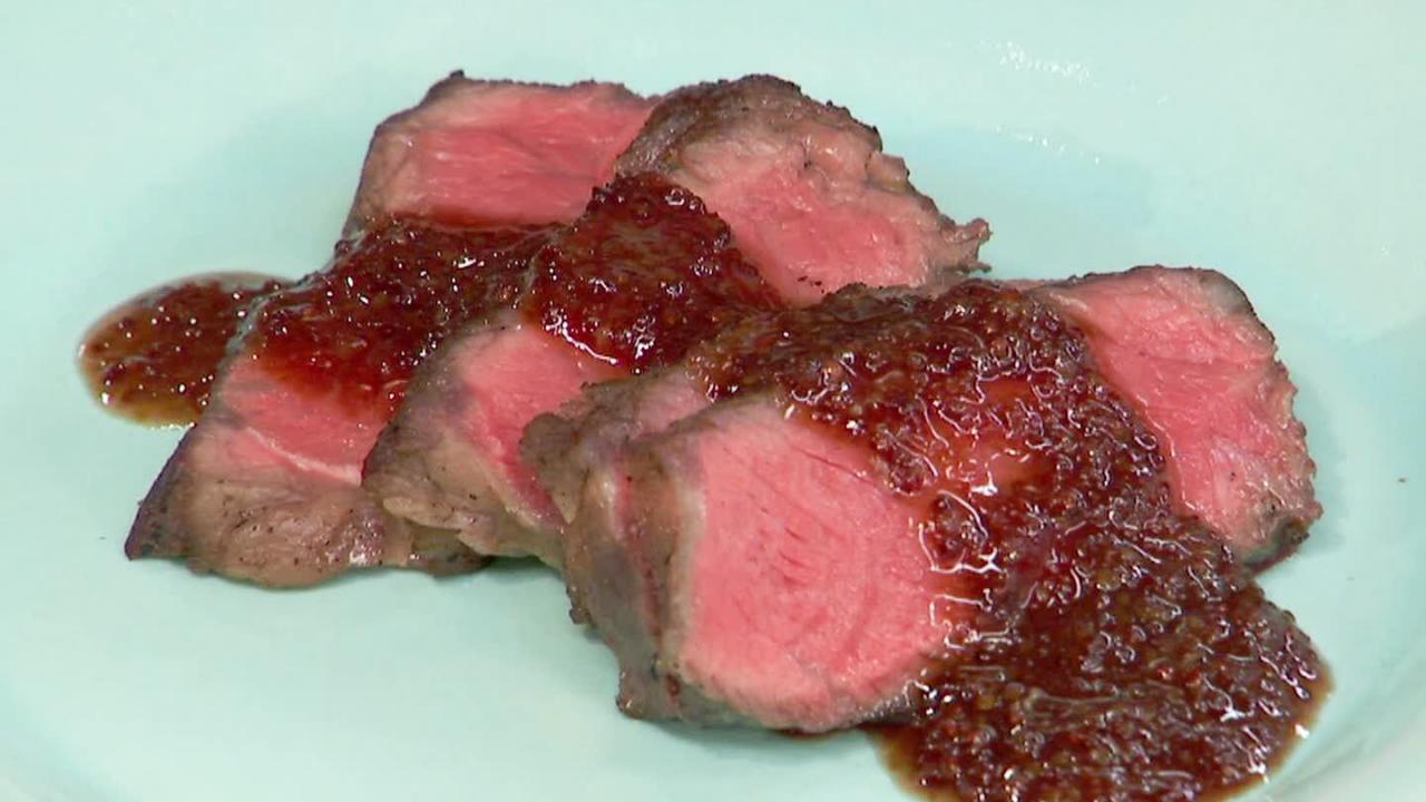 Quick Cranberry Steak Sauce