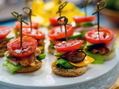 Mini Club Tea Sandwiches
