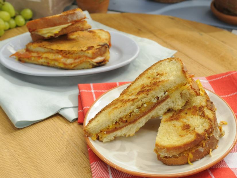 Cheese Board Grilled Cheese Recipe Jeff Mauro Food Network