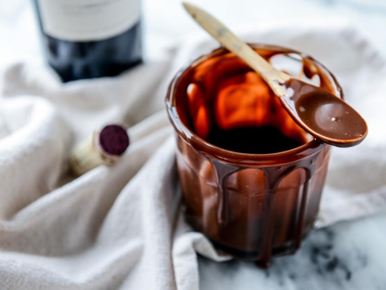 Red Wine Hot Fudge Sauce Recipe Jessica Merchant Food Network