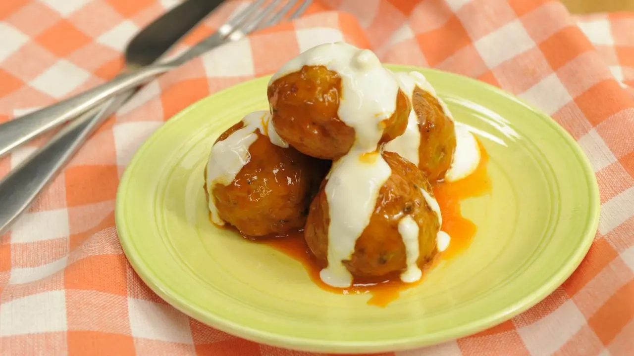 Buffalo Chicken Meatballs
