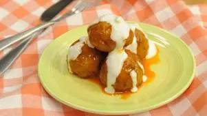 Buffalo Chicken Meatballs