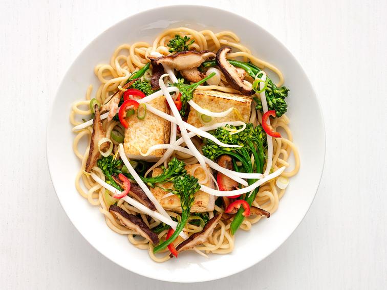 Noodles with Tofu Recipe | Food Network Kitchen | Food Network