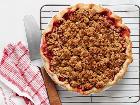 Strawberry Crumble Pie
