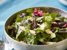 "I used apricot preserves to sweeten a basic vinaigrette," says Bobby.