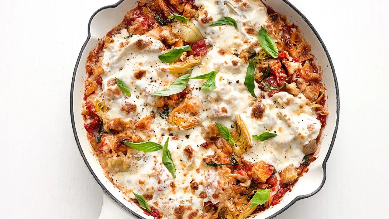 Skillet Chicken Parmesan