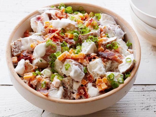 Loaded Baked Potato Salad Recipe | Food Network