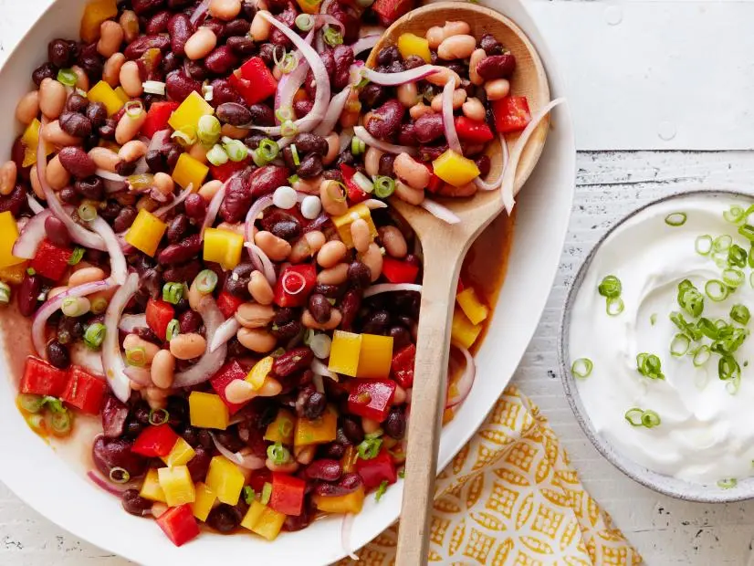 Cooking Channel’s Spicy 3Bean Chili Salad.