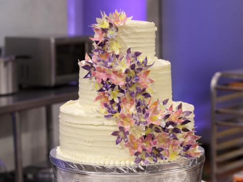 Hawaiian Lei Wedding Cake