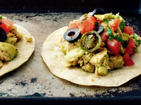 Mexican Tuna-Avocado Tostadas