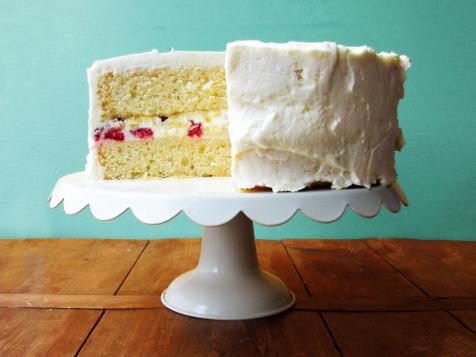 Lemon Layer Cake with Lemon Cream Filling and Frosting