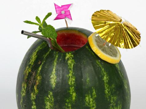 Watermelon Tiki Drinks