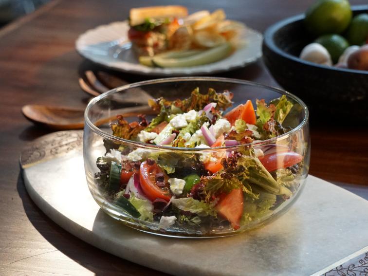 Classic Greek Salad Recipe Valerie Bertinelli Food Network