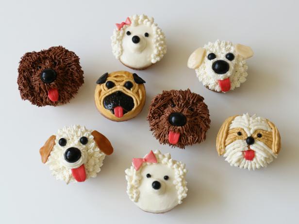 How to Make Adorable Dog Cupcakes : Food Network | Everyday Celebrations:  Recipes for Easy Entertaining | Food Network