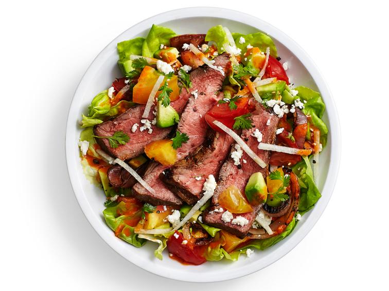 Steak Salad with Tomato Vinaigrette Recipe Food Network Kitchen Food Network