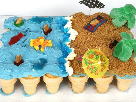 Pull-Apart Beach Cupcakes — Most Popular Pin of the Week