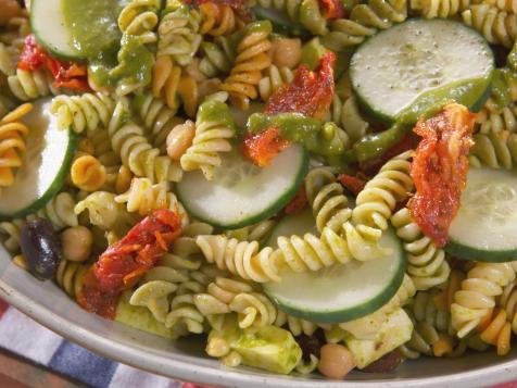 Pasta Salad with Basil Vinaigrette