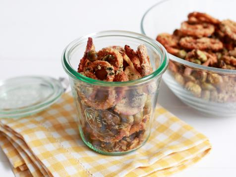 Nut-Free Ranch-Flavored Crispy Cereal Snack Mix