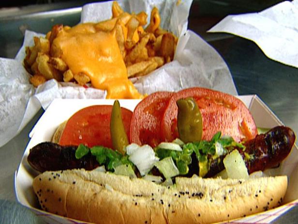 The Weiners Circle Chicago-Style Hot Dog