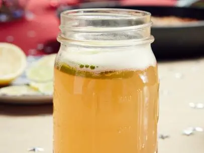 Host Patricia Heaton's drink, Shandy 2 Ways, as seen on Food Network’s Patricia Heaton Parties, Season 2.